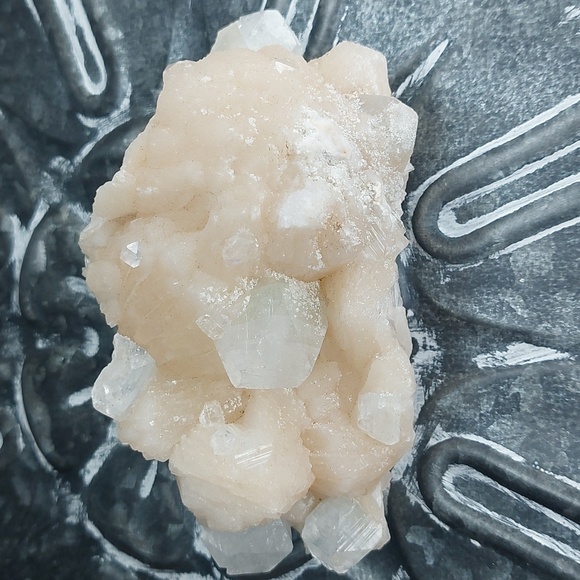 Apophyllite and Stilbite Mineral Specimen - Picture 9 of 10